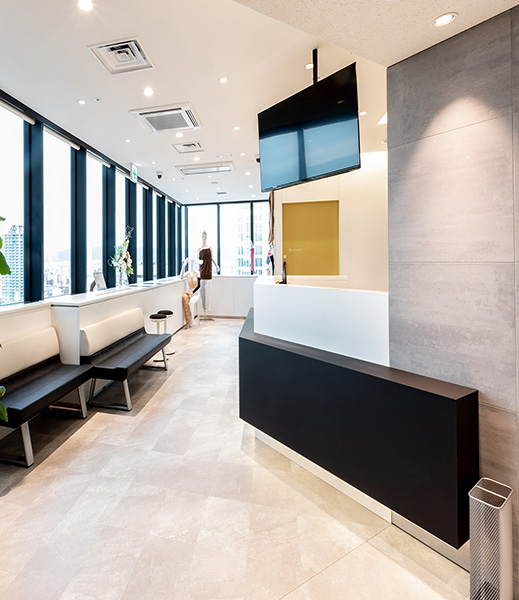 天王寺駅から徒歩すぐで眺望抜群の職場環境